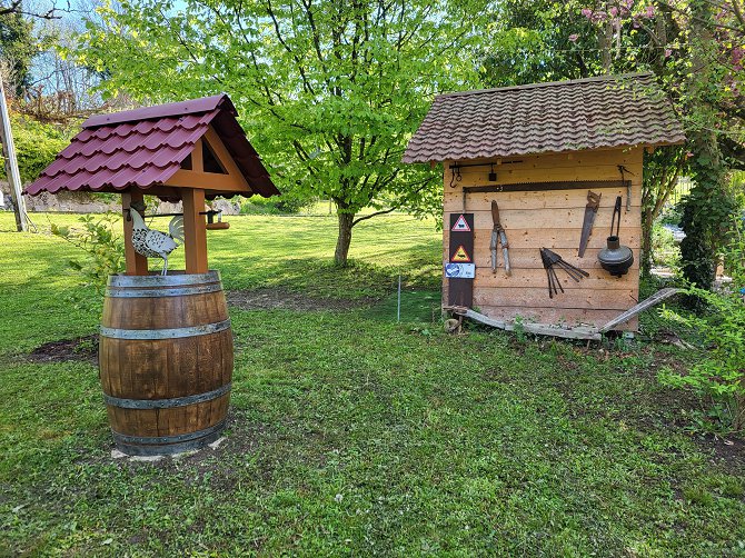 Le paradis des animaux chambre gite coublevie