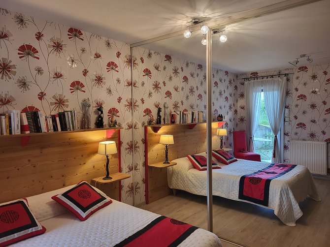 Le paradis des animaux chambre gite coublevie