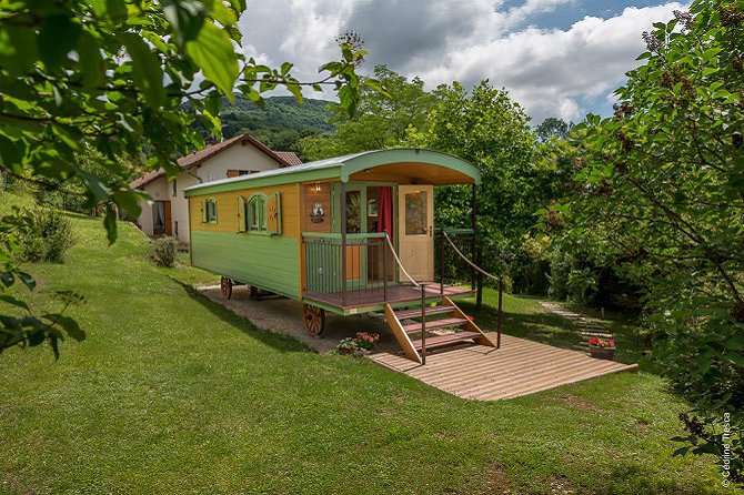 Le paradis des animaux chambre roulotte coublevie