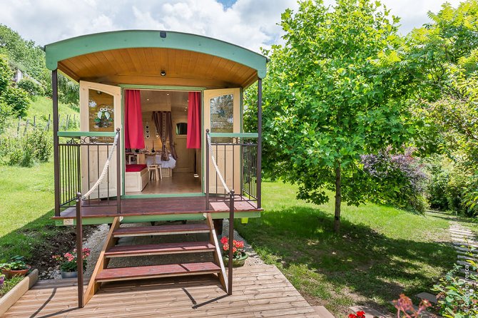 Le paradis des animaux chambre roulotte coublevie